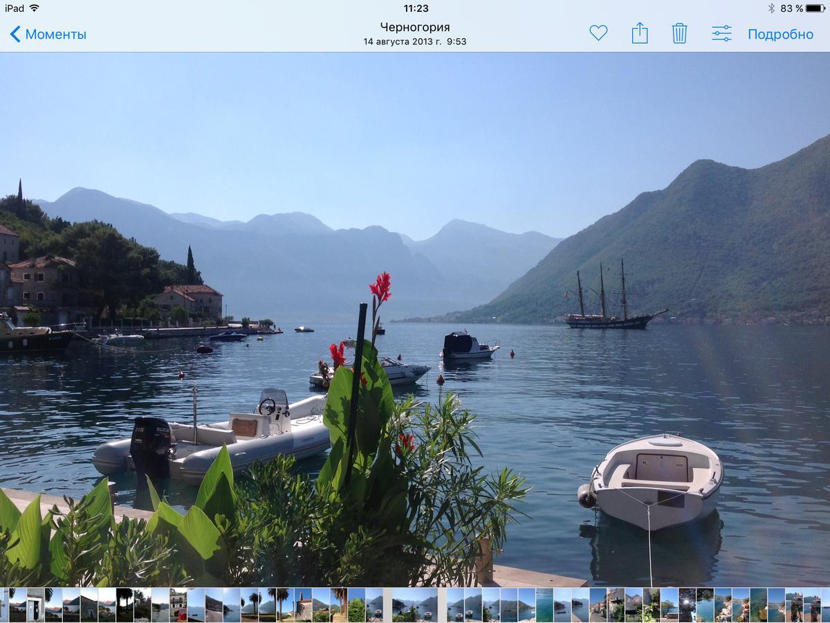 Be Happy In Perast Apartment Luaran gambar